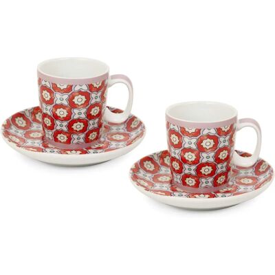 Egan PMJ02/1SX - Multicolor - Juego de Tazas de Café Egan PMJ02/1SX - Multicolor - Juego de Tazas de Café