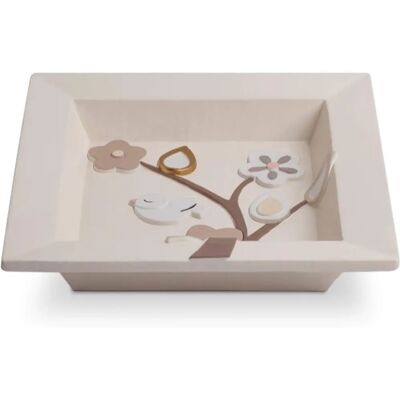 Egan Ivoire Arbre de la Vie Fickbricka - Céramique, Beige, 18,5cm Egan Ivoire Arbre de la Vie Fickbricka - Céramique, Beige, 18,5cm