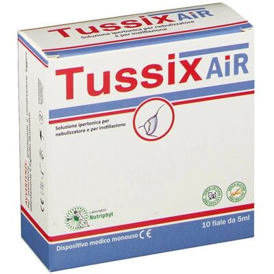Marchio Tussix Air - Ampolle per le Vie Respiratorie Marchio Tussix Air - Ampolle per le Vie Respiratorie