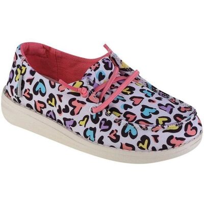 Hey Dude Wendy Jugendweiße Sneakers - Kinderschuhe Hey Dude Wendy Jugendweiße Sneakers - Kinderschuhe