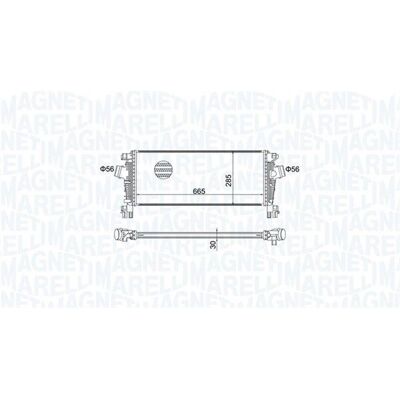 MAGNETI MARELLI Intercooler - 351319205070 MAGNETI MARELLI Intercooler - 351319205070
