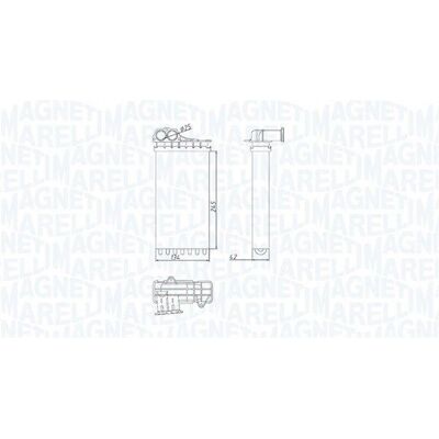 MAGNETI MARELLI 350218436000 Încălzitor - Sistem de radiator MAGNETI MARELLI 350218436000 Încălzitor - Sistem de radiator