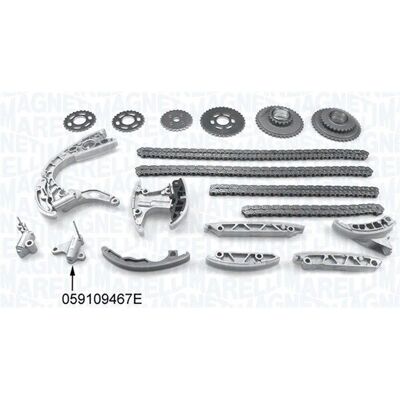 Magneti Marelli 341500001180 Tannremssats - Tannremssats Magneti Marelli 341500001180 Tannremssats - Tannremssats