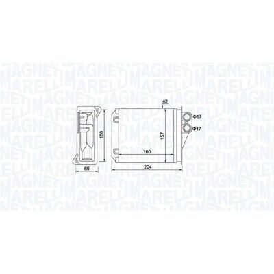 MAGNETI MARELLI 350218481000 Receptor de căldură - Sprinter MAGNETI MARELLI 350218481000 Receptor de căldură - Sprinter