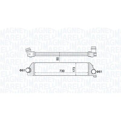 Magneti Marelli Intercooler 351319205410 - Intercooler Magneti Marelli Intercooler 351319205410 - Intercooler