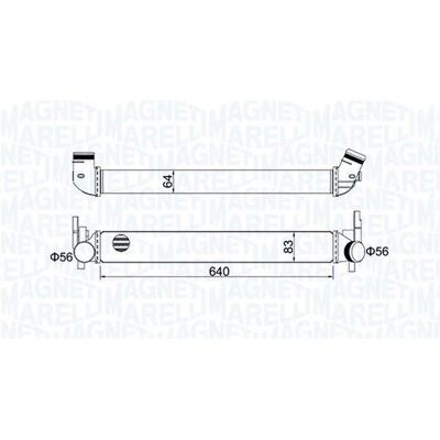 Intercooler MAGNETI MARELLI - SEAT, AUDI, VW, SKODA Intercooler MAGNETI MARELLI - SEAT, AUDI, VW, SKODA