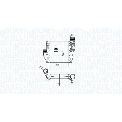 MAGNETI MARELLI 351319205330 Intercooler - Răcitor aer MAGNETI MARELLI 351319205330 Intercooler - Răcitor aer