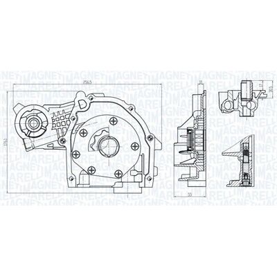 MAGNETI MARELLI 351516000063 - Ölölpumpe MAGNETI MARELLI 351516000063 - Ölölpumpe