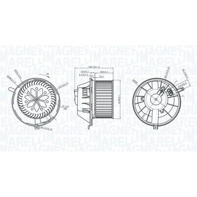 Magneti Marelli 069412229010 Εσωτερικός ανεμιστήρας - Εσωτερικός ανεμιστήρας Magneti Marelli 069412229010 Εσωτερικός ανεμιστήρας - Εσωτερικός ανεμιστήρας