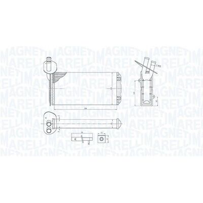 MAGNETI MARELLI 350218410000 - Încălzitor pentru Volkswagen Transporter 4 Bus MAGNETI MARELLI 350218410000 - Încălzitor pentru Volkswagen Transporter 4 Bus
