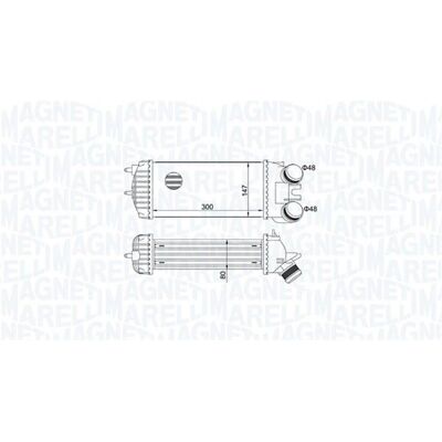 Intercooler MAGNETI MARELLI 351319205110 - Piese auto Intercooler MAGNETI MARELLI 351319205110 - Piese auto