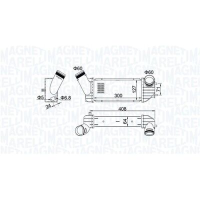 MAGNETI MARELLI 351319204340 Intercooler - Intercooler original pentru Peugeot și Citroën MAGNETI MARELLI 351319204340 Intercooler - Intercooler original pentru Peugeot și Citroën