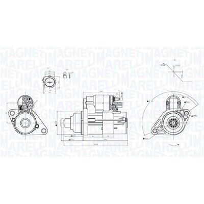 Magneti Marelli CPS0132 79 - Anlasser Magneti Marelli CPS0132 79 - Anlasser