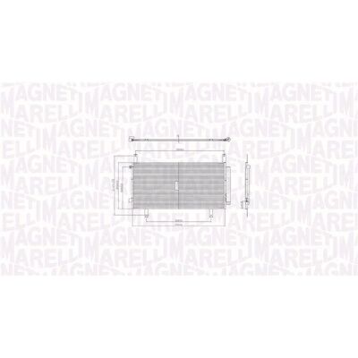 MAGNETI MARELLI 350203105100 Ilmastointikonvektori - OEM Honda MAGNETI MARELLI 350203105100 Ilmastointikonvektori - OEM Honda