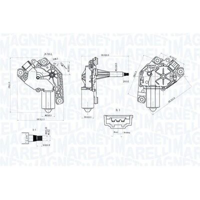 MAGNETI MARELLI 064075500010 - Windshield Wiper Blades MAGNETI MARELLI 064075500010 - Windshield Wiper Blades