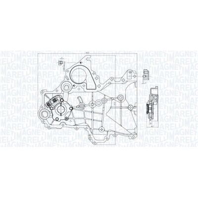 Magneti Marelli 351516000155 Motorölpumpe für Kia Hyundai Magneti Marelli 351516000155 Motorölpumpe für Kia Hyundai