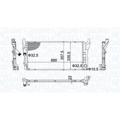 MAGNETI MARELLI 350213202900 Jäähdytys moottorille MAGNETI MARELLI 350213202900 Jäähdytys moottorille
