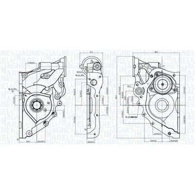 MAGNETI MARELLI 351516000080 - Ölpumpe MAGNETI MARELLI 351516000080 - Ölpumpe