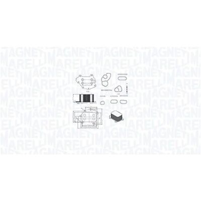 Magneti Marelli Modell 350300002400 - Radiator Magneti Marelli Modell 350300002400 - Radiator
