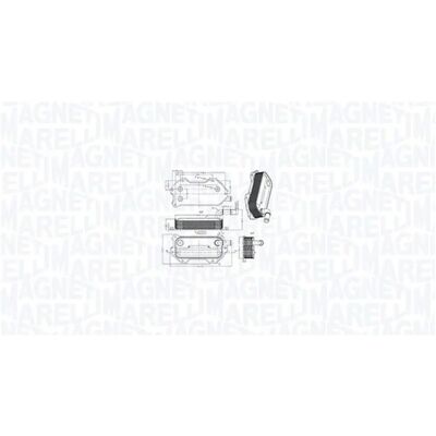 Magneti Marelli A/C Ölkühler - Öl Kühler Magneti Marelli A/C Ölkühler - Öl Kühler