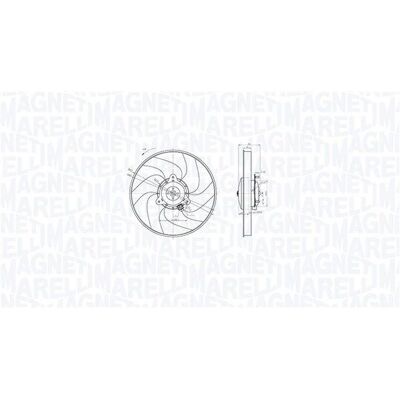 Magneti Marelli Modell 069422871010 Kylfläkt - Motorkylning Magneti Marelli Modell 069422871010 Kylfläkt - Motorkylning