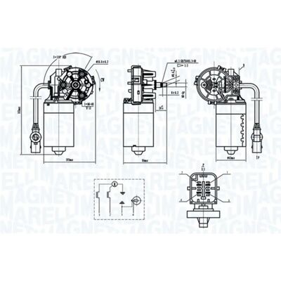 MAGNETI MARELLI 064370000010 OEM Tuulilasinpyyhkijä Citroën Peugeot MAGNETI MARELLI 064370000010 OEM Tuulilasinpyyhkijä Citroën Peugeot