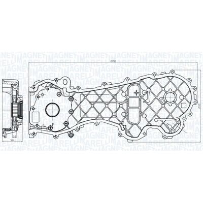 MAGNETI MARELLI 351516000158 - Ölfilterpumpe MAGNETI MARELLI 351516000158 - Ölfilterpumpe