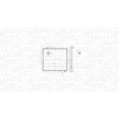 MAGNETI MARELLI 350213213900 - Motorkøler radiator til Toyota MAGNETI MARELLI 350213213900 - Motorkøler radiator til Toyota