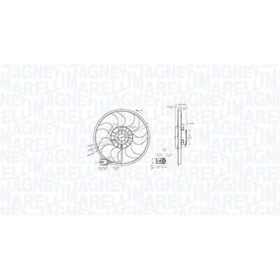 Magneti Marelli Modell 069422864010 - Kylfläkt för Opel Magneti Marelli Modell 069422864010 - Kylfläkt för Opel