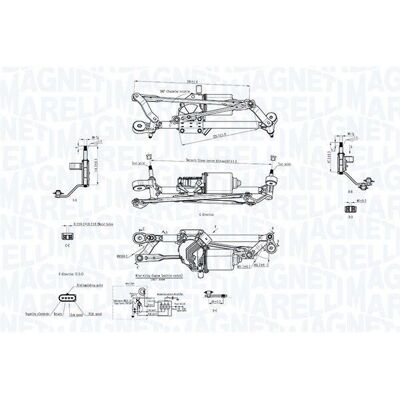 Magneti Marelli Σύστημα πλυστικών υαλοκαθαριστήρων Corsa E - Μπροστινό 12V Magneti Marelli Σύστημα πλυστικών υαλοκαθαριστήρων Corsa E - Μπροστινό 12V