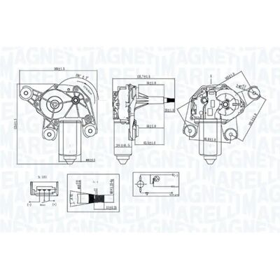 MAGNETI MARELLI 064071200010 - Viskerblade MAGNETI MARELLI 064071200010 - Viskerblade