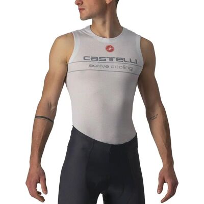 Camiseta interior Castelli Active Cooling sin mangas - Gris Plata - Hombre Camiseta interior Castelli Active Cooling sin mangas - Gris Plata - Hombre