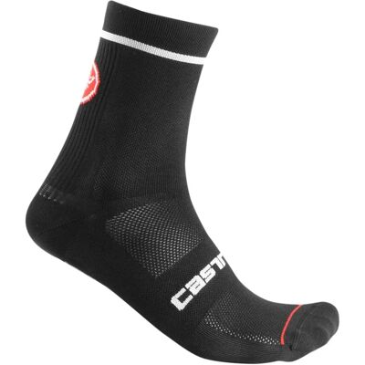Meias Castelli Entrata 13 - Pretas - Meias de ciclismo Meias Castelli Entrata 13 - Pretas - Meias de ciclismo