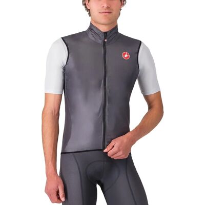 Chaleco cortaviento ligero Castelli Aria - Gilet para ciclismo Chaleco cortaviento ligero Castelli Aria - Gilet para ciclismo