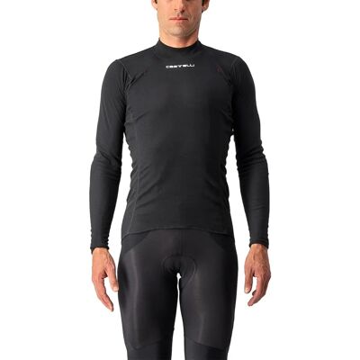 Base layer caldo a manica lunga Castelli Flanders - Nero / 2XL Base layer caldo a manica lunga Castelli Flanders - Nero / 2XL