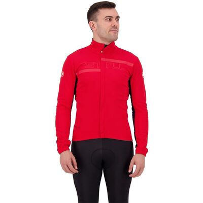 Castelli Transition 2 Jaqueta de Ciclismo - Vermelho / Azul Savile - Jaqueta de ciclismo Castelli Transition 2 Jaqueta de Ciclismo - Vermelho / Azul Savile - Jaqueta de ciclismo