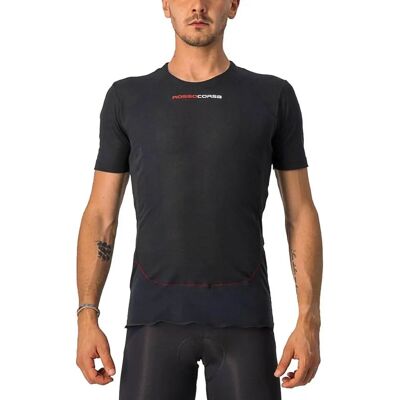 Castelli Prosecco Tech Short Sleeve Base Layer - Preto / XL Castelli Prosecco Tech Short Sleeve Base Layer - Preto / XL