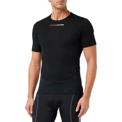 Capa base de manga corta Castelli Prosecco Tech - Negro / 2XL Capa base de manga corta Castelli Prosecco Tech - Negro / 2XL