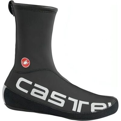 Cubrezapatos Castelli Diluvio UL - Negro-Plata Reflex - XXL Cubrezapatos Castelli Diluvio UL - Negro-Plata Reflex - XXL
