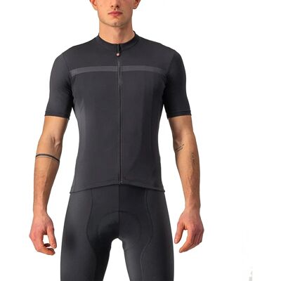 Castelli Light Black Micro-Piqué Radtrikot - Trikot Castelli Light Black Micro-Piqué Radtrikot - Trikot