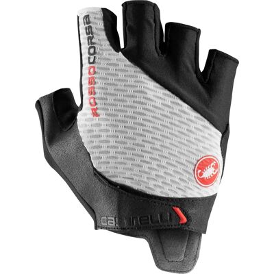Guantes de Ciclismo Blancos Castelli Pro V - Guantes para ciclismo Guantes de Ciclismo Blancos Castelli Pro V - Guantes para ciclismo