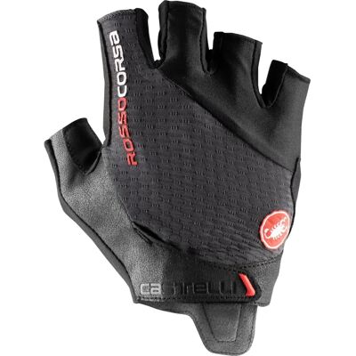 Gants de Cyclisme Castelli Rosso Corsa Pro V Gris Foncé - Pro V - Publicité Gants de Cyclisme Castelli Rosso Corsa Pro V Gris Foncé - Pro V - Publicité