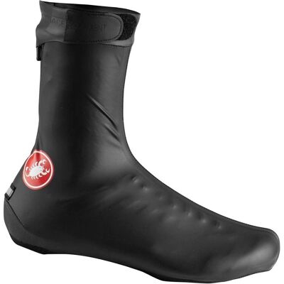 Castelli Pioggerella Sur-chaussettes Noires - Cuissardes Imperméables Légères - Publicité Castelli Pioggerella Sur-chaussettes Noires - Cuissardes Imperméables Légères - Publicité