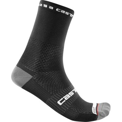 Castelli Rosso Corsa Pro 15 Fietssokken - Zwart Castelli Rosso Corsa Pro 15 Fietssokken - Zwart