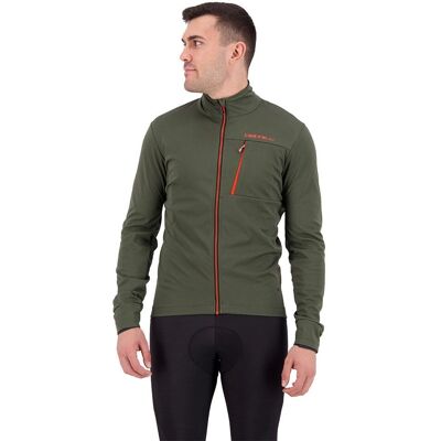 Jaqueta de ciclismo Castelli Go - Verde - À prova de vento e água Jaqueta de ciclismo Castelli Go - Verde - À prova de vento e água