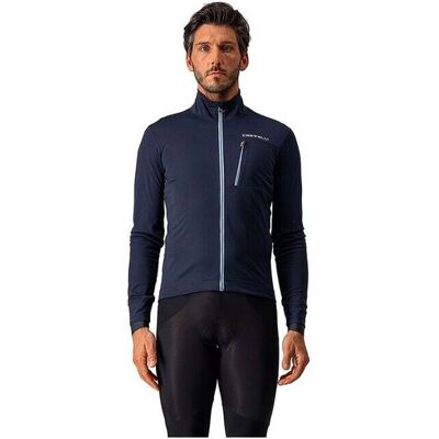 Jaqueta Castelli Savile Blue L - Roupa de ciclismo Jaqueta Castelli Savile Blue L - Roupa de ciclismo
