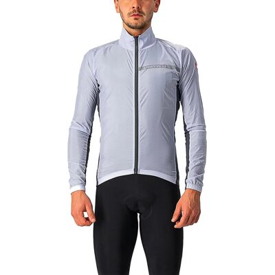 Castelli Squadra Stretch Cycling Jacket - Gri Argintiu / Gri Închis - Geacă ciclism Castelli Squadra Stretch Cycling Jacket - Gri Argintiu / Gri Închis - Geacă ciclism