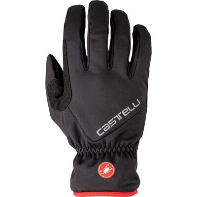 Gants thermiques de cyclisme Castelli Entrata - Noir M Gants thermiques de cyclisme Castelli Entrata - Noir M