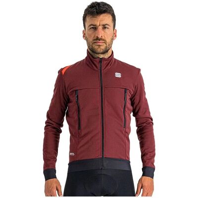 Sportful Fiandre Warm - Rosso - XXL - Uomo - Giacca Sportful Fiandre Warm - Rosso - XXL - Uomo - Giacca