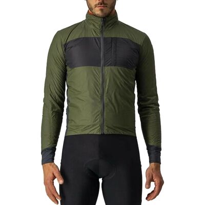 Castelli 2XL Militærgrøn/Dark Gray Cykeljakke Castelli 2XL Militærgrøn/Dark Gray Cykeljakke